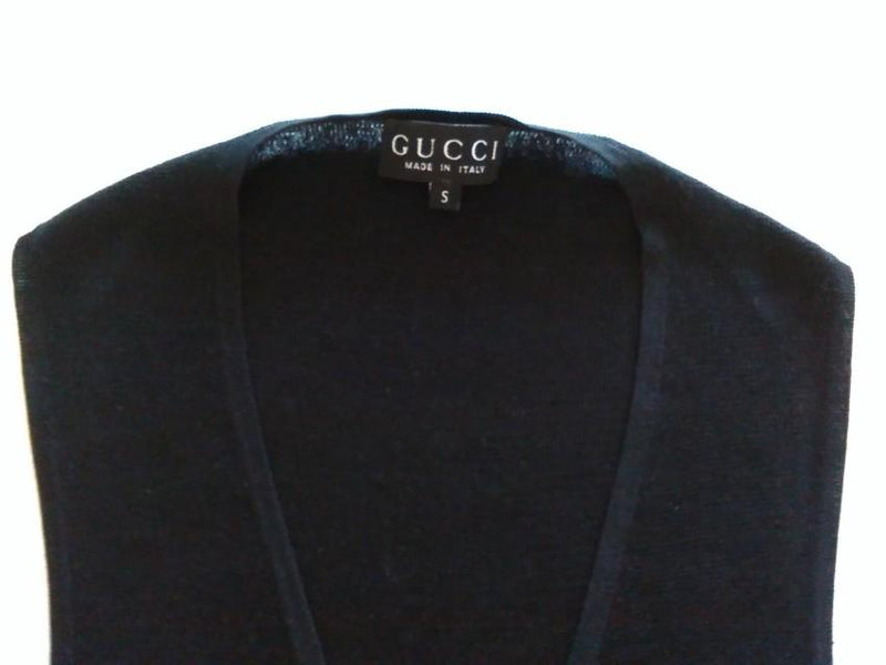 Gucci Silk Knit Sleeveless Top