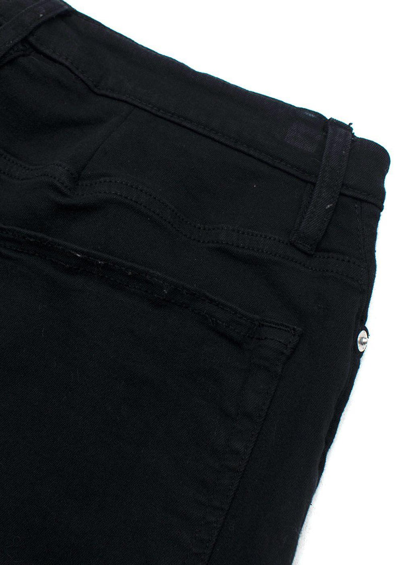 Frame Black Le High Straight Jeans