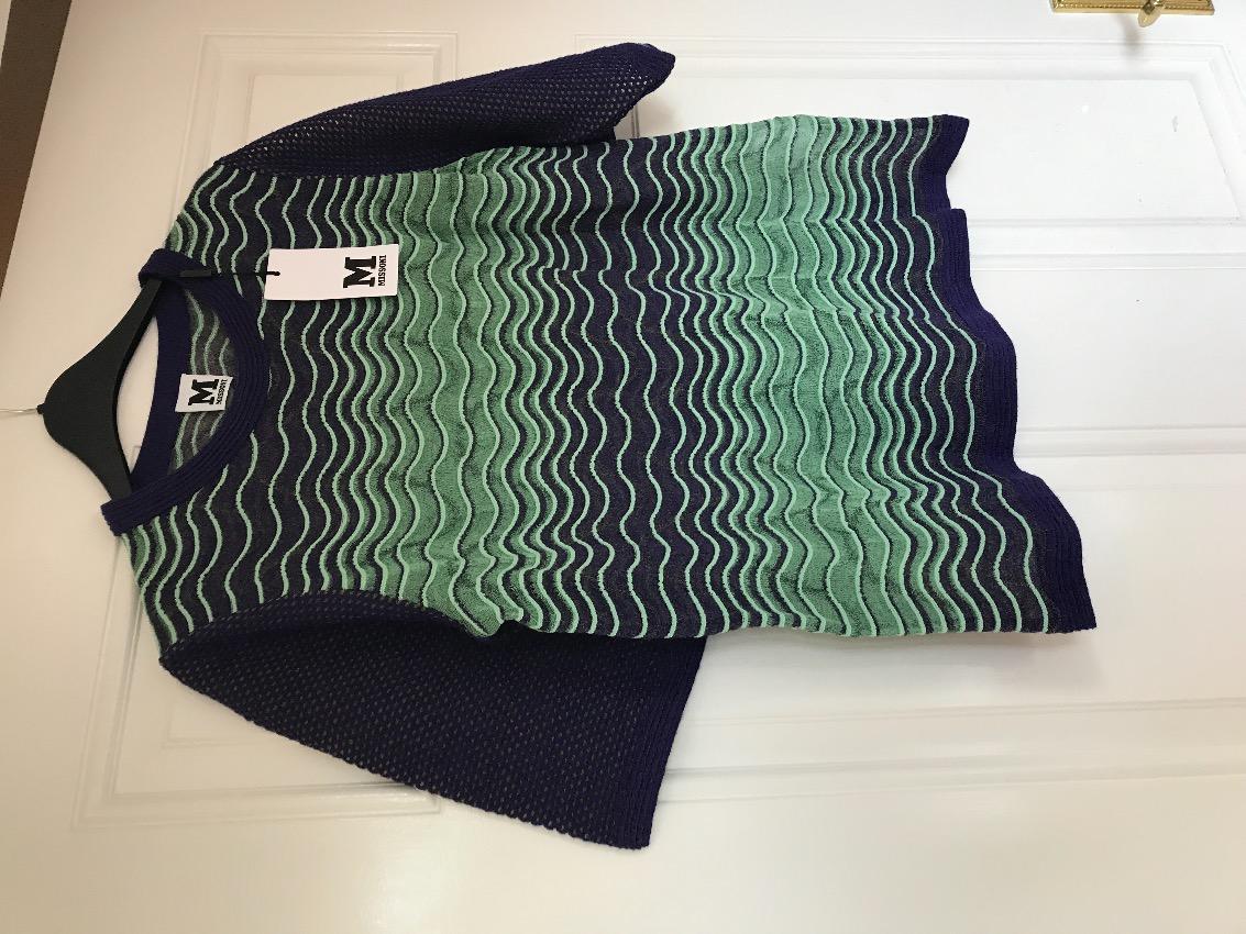 Missoni Short Sleeve Knit Top