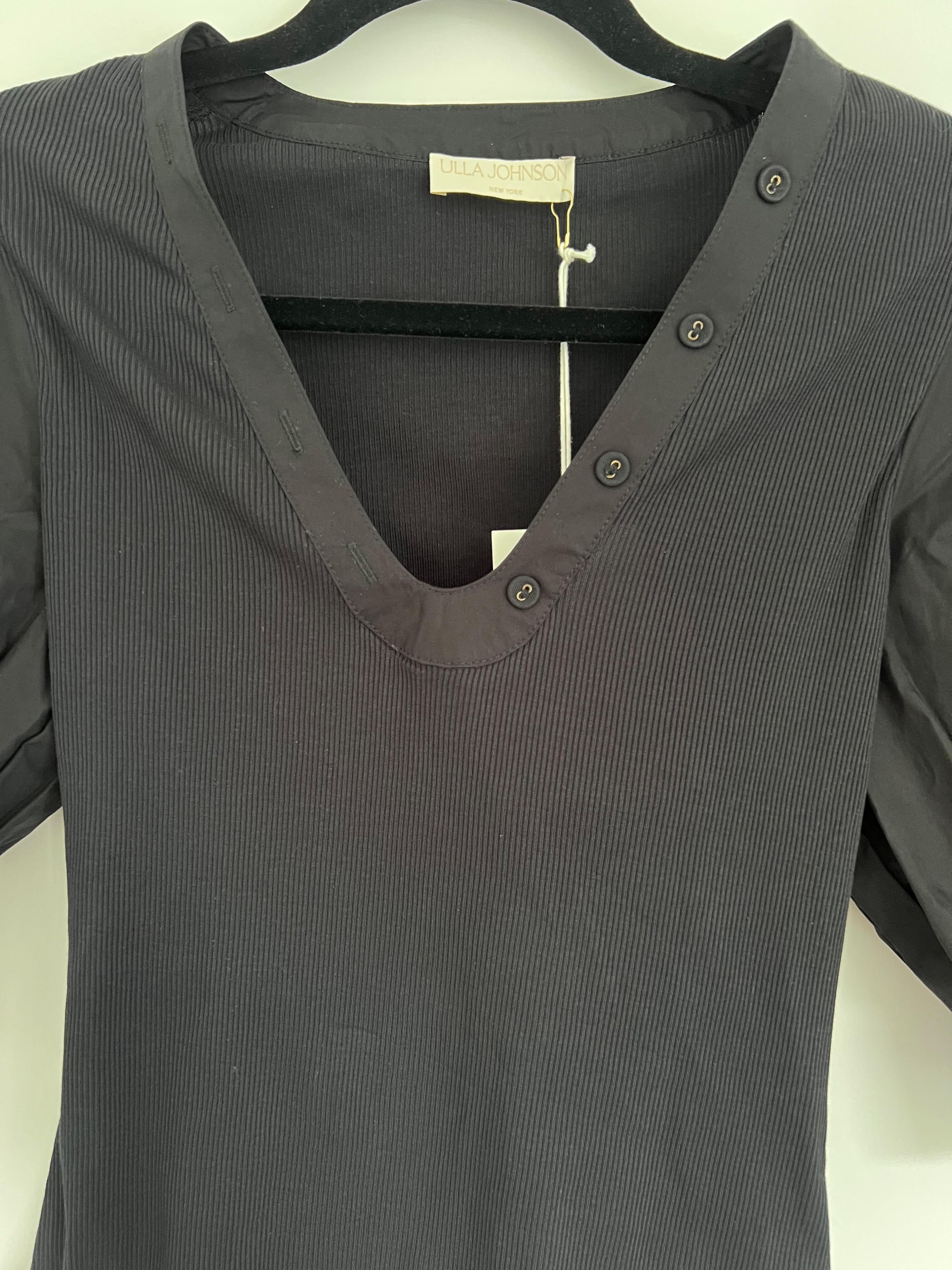 Ribbed Cotton Pia Top