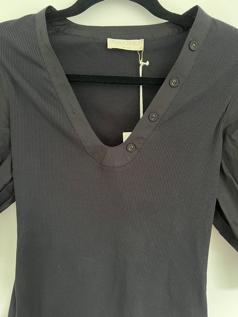 Ribbed Cotton Pia Top