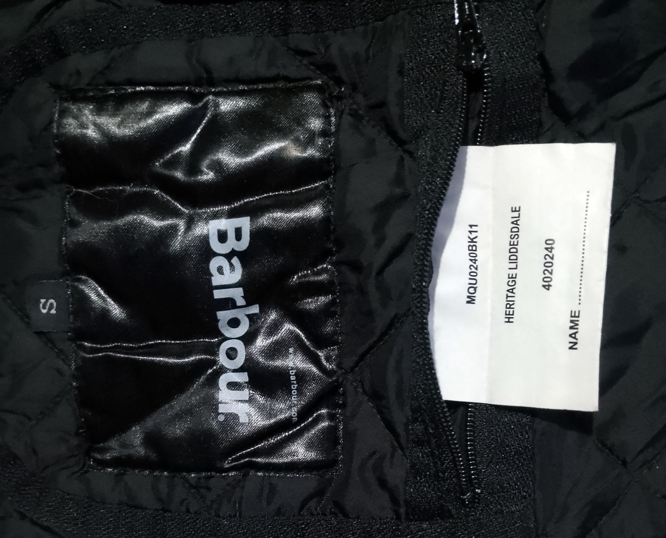 Barbour Black Liddesdale Jacket