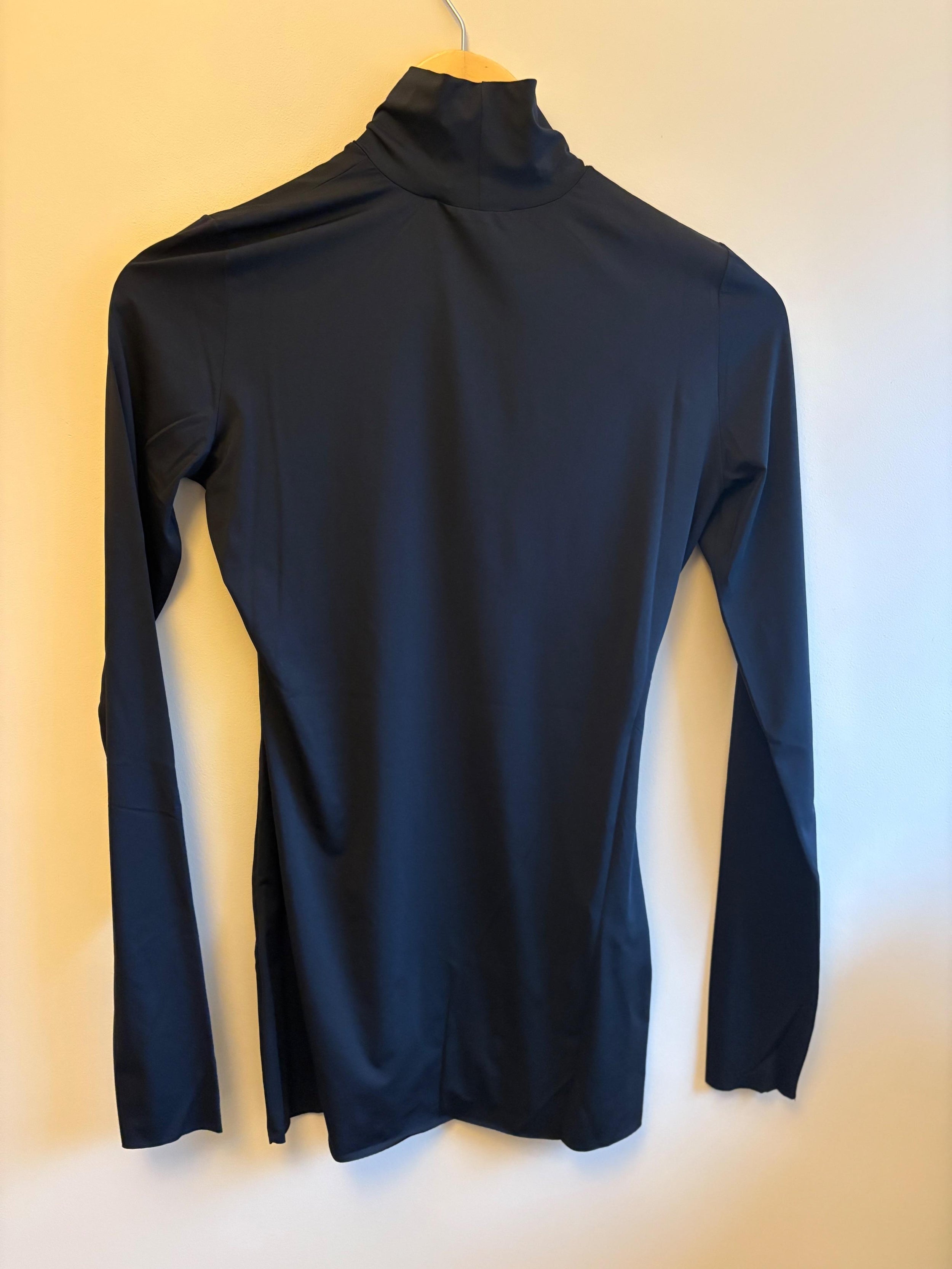 Prada Black Jersey Turtleneck Jumper