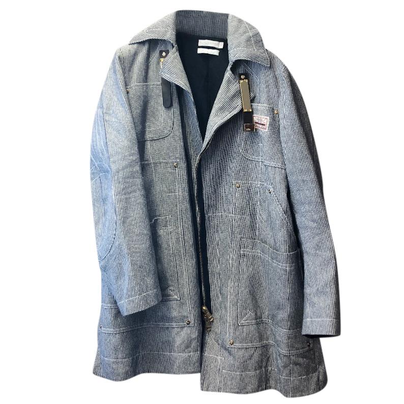 Altuzarra Blue & White Striped Jacket