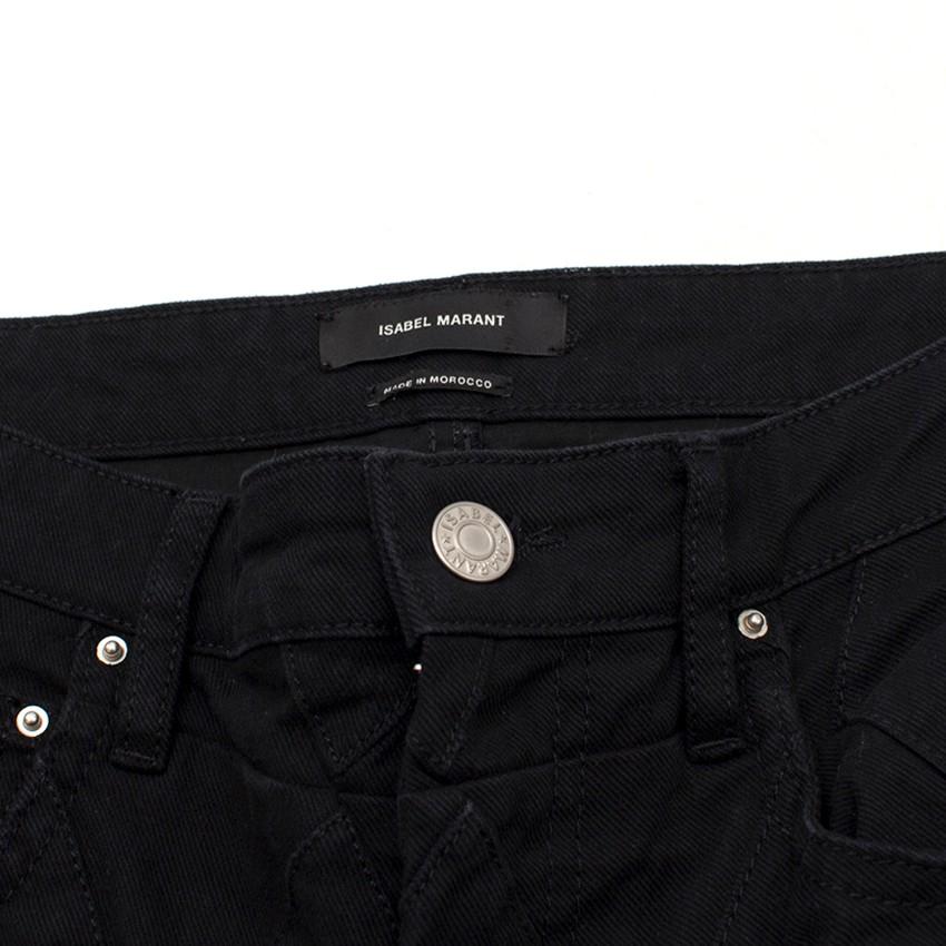 Isabel Marant Black Denim Jeans