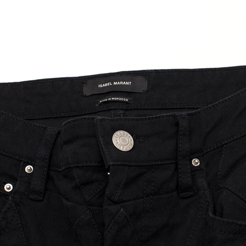 Isabel Marant Black Denim Jeans