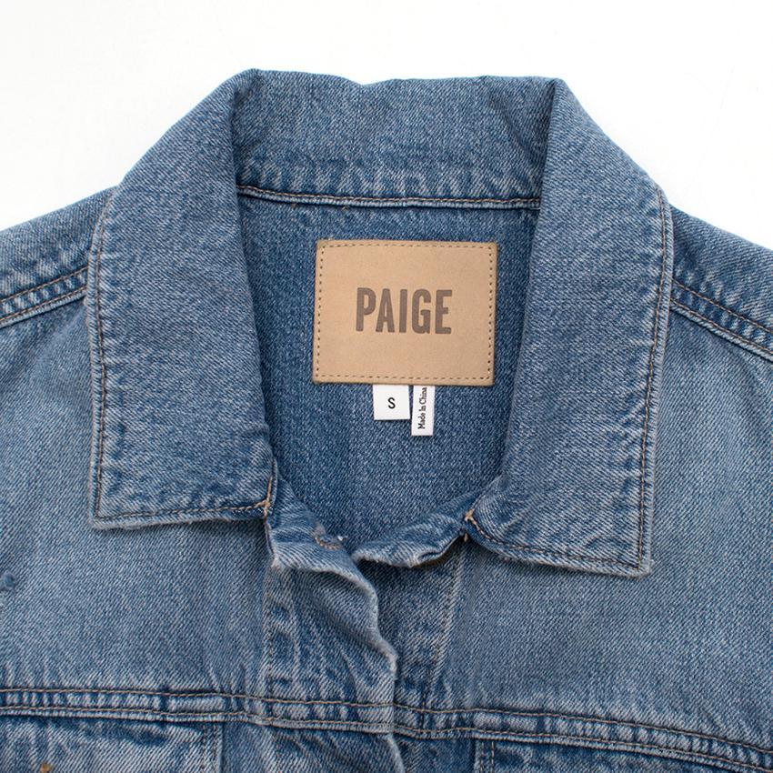 Paige Pierced Rowan Denim Jacket
