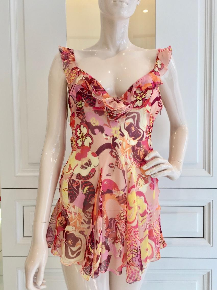 Ungaro Patterned Silk Tunic