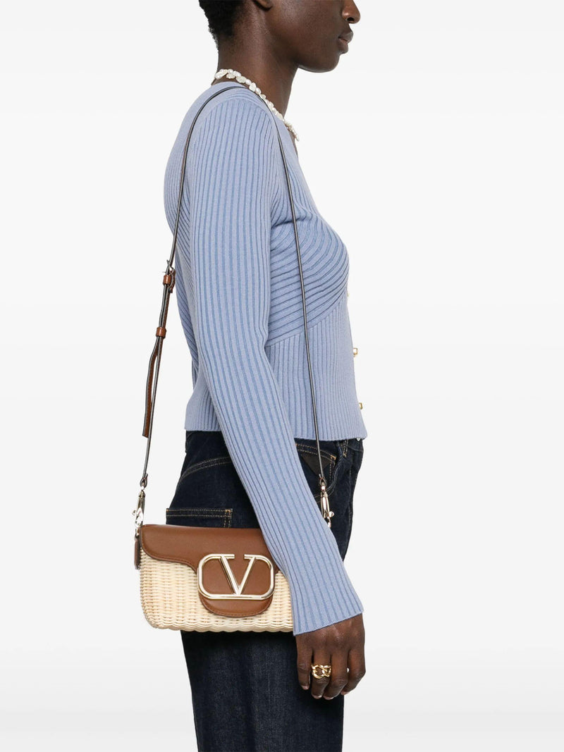 Valentino V Logo Shoulder Bag