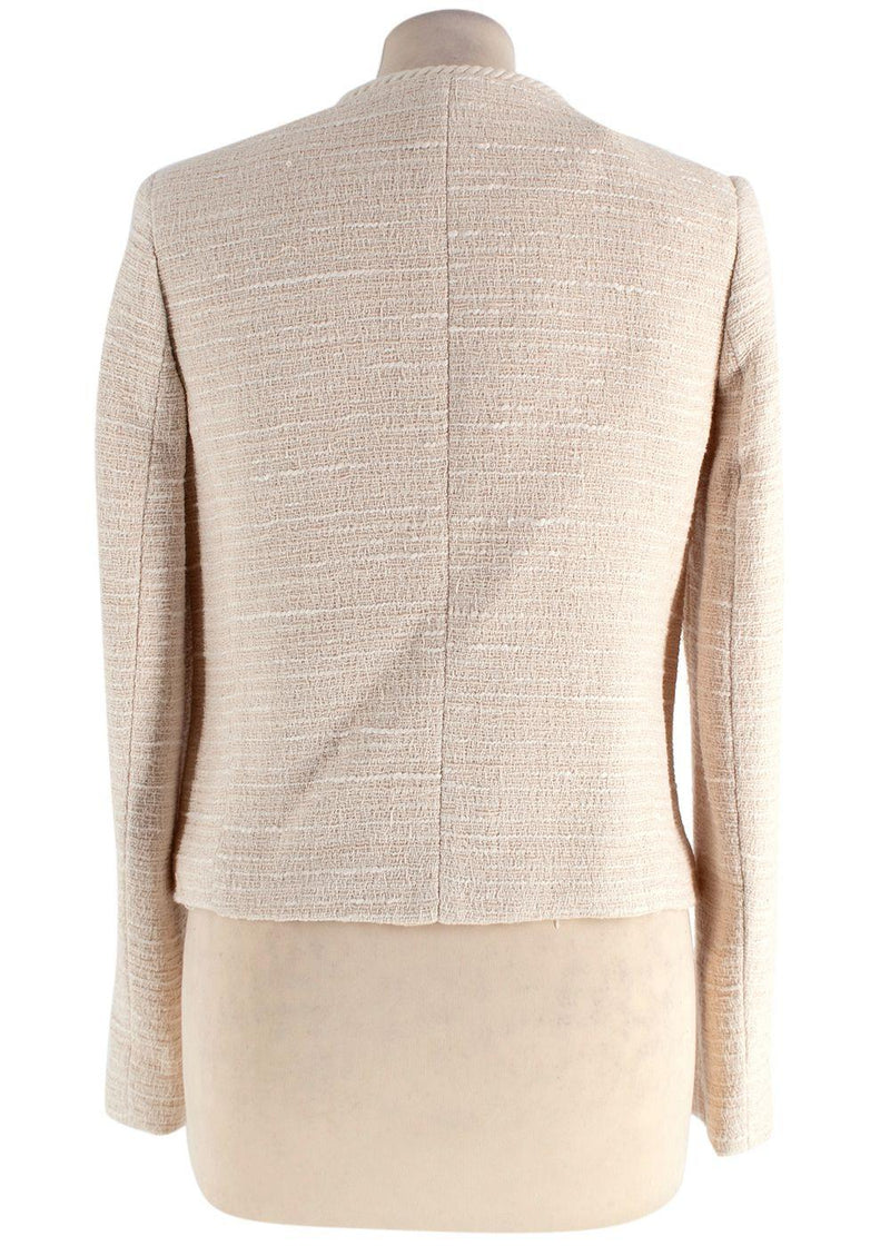 Claudie Pierlot Cream Tweed Jacket