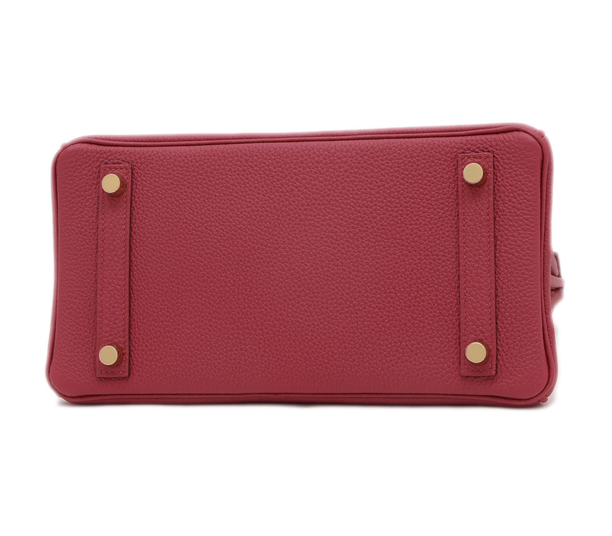 Hermès Birkin 25 Rouge Grenate Togo Leather With Gold Hardware