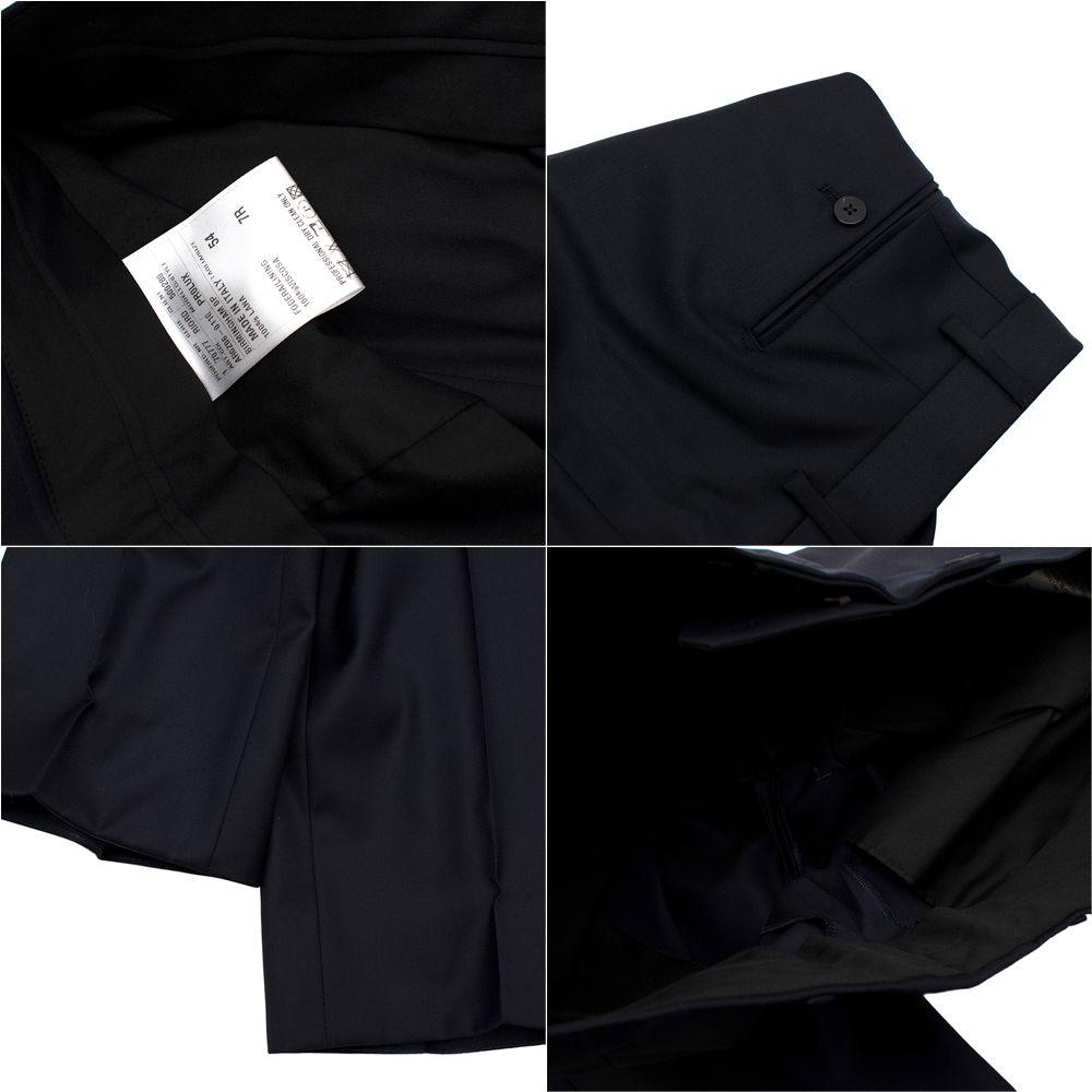Dark Navy Fine Wool Suit