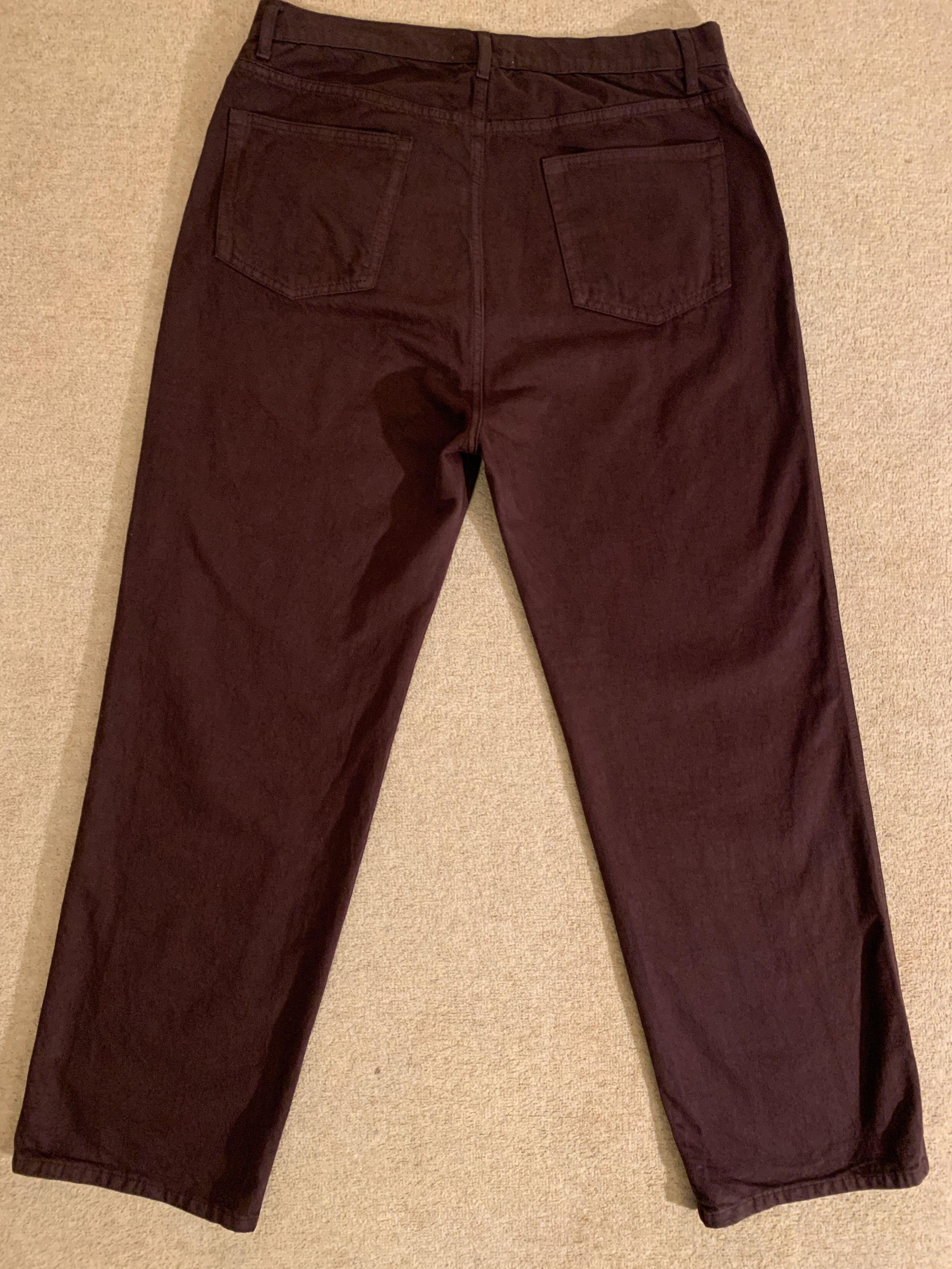 Reformation Organic Cotton Brown Jeans