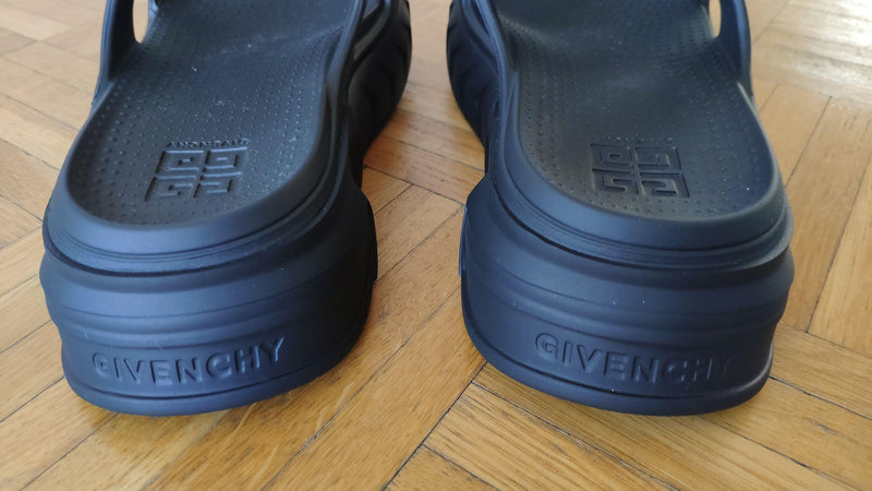 Givenchy Black Marshmallow Slides