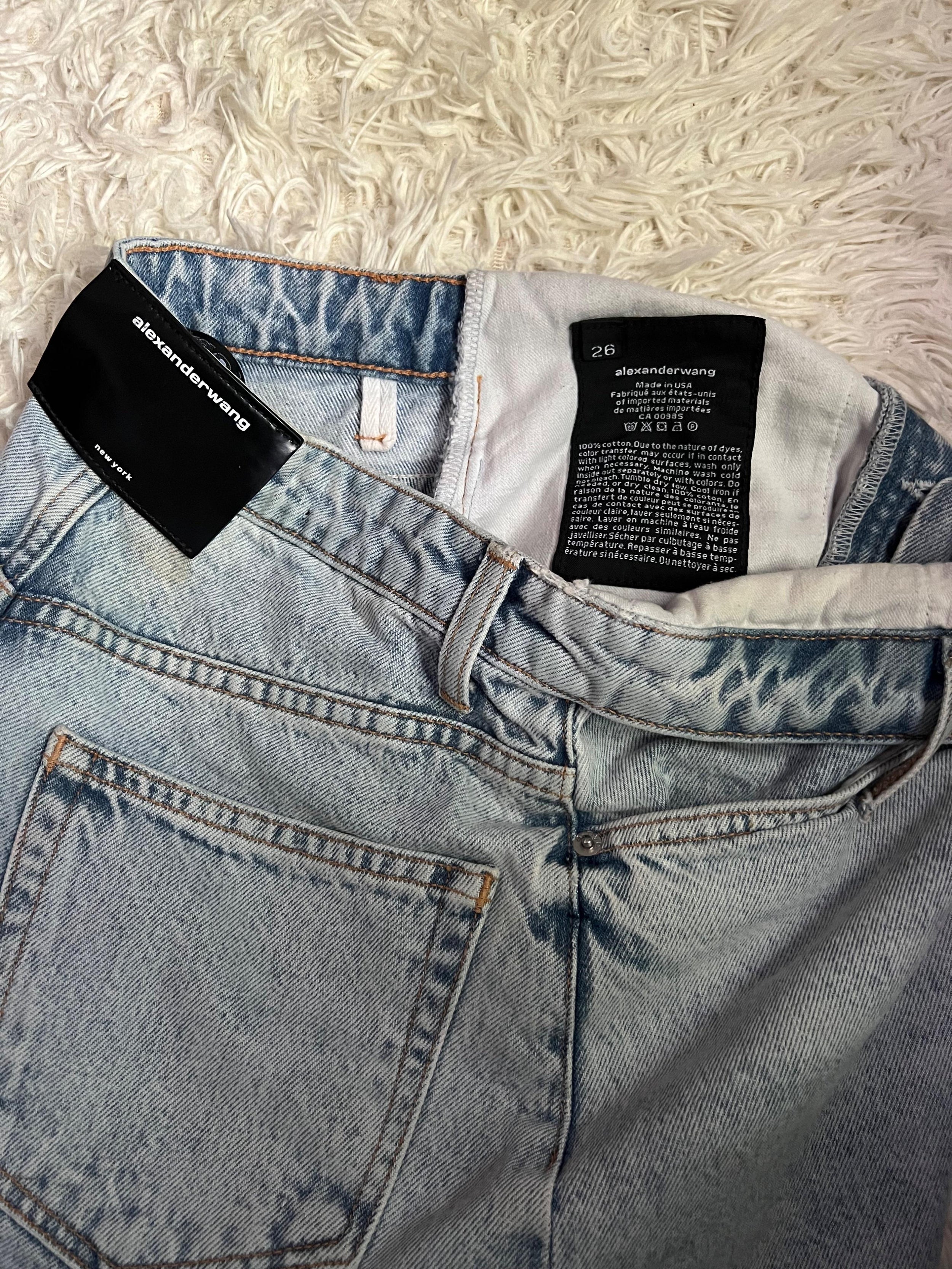 Denim Bite Flip Shorts