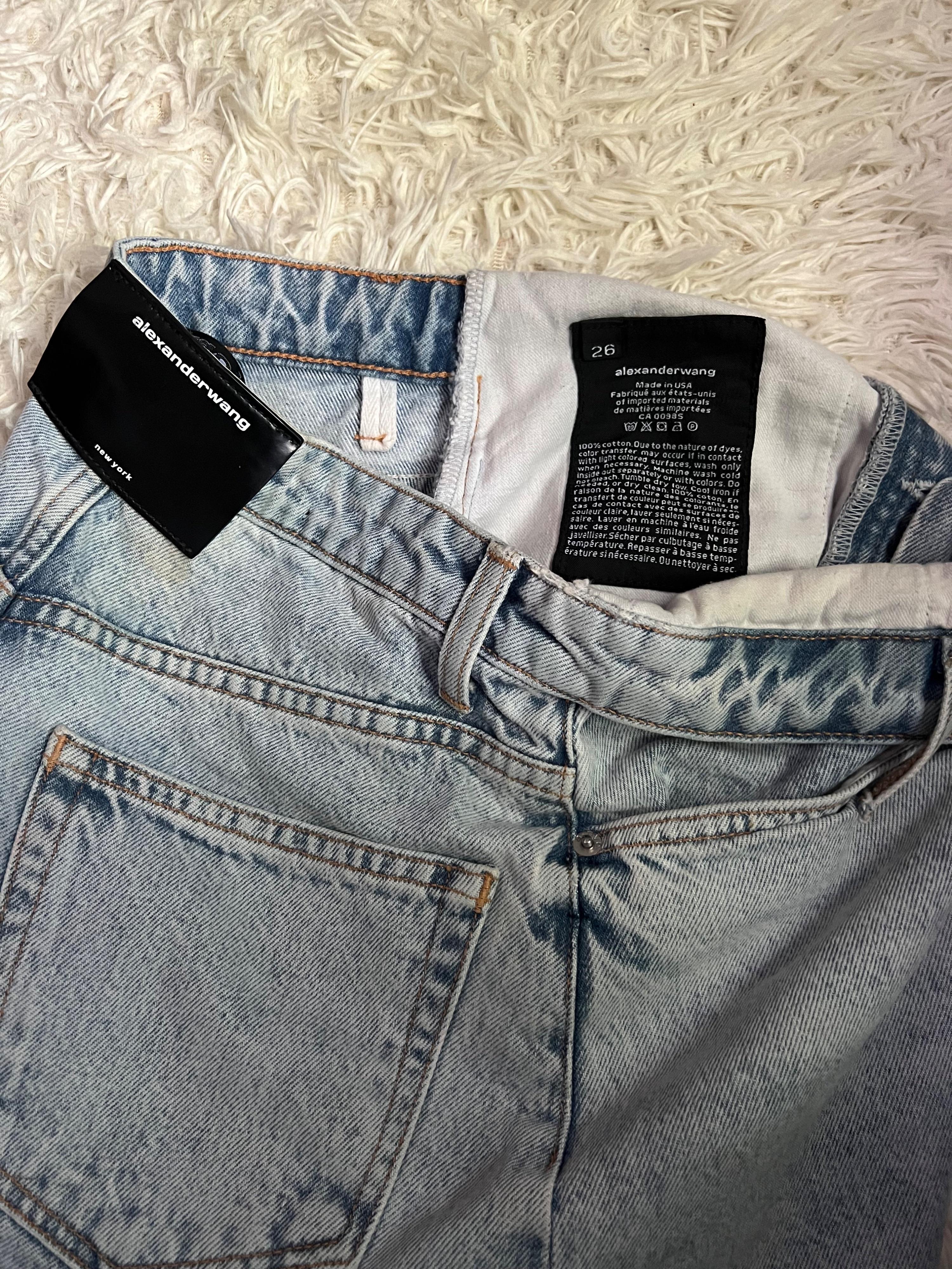 Denim Bite Flip Shorts