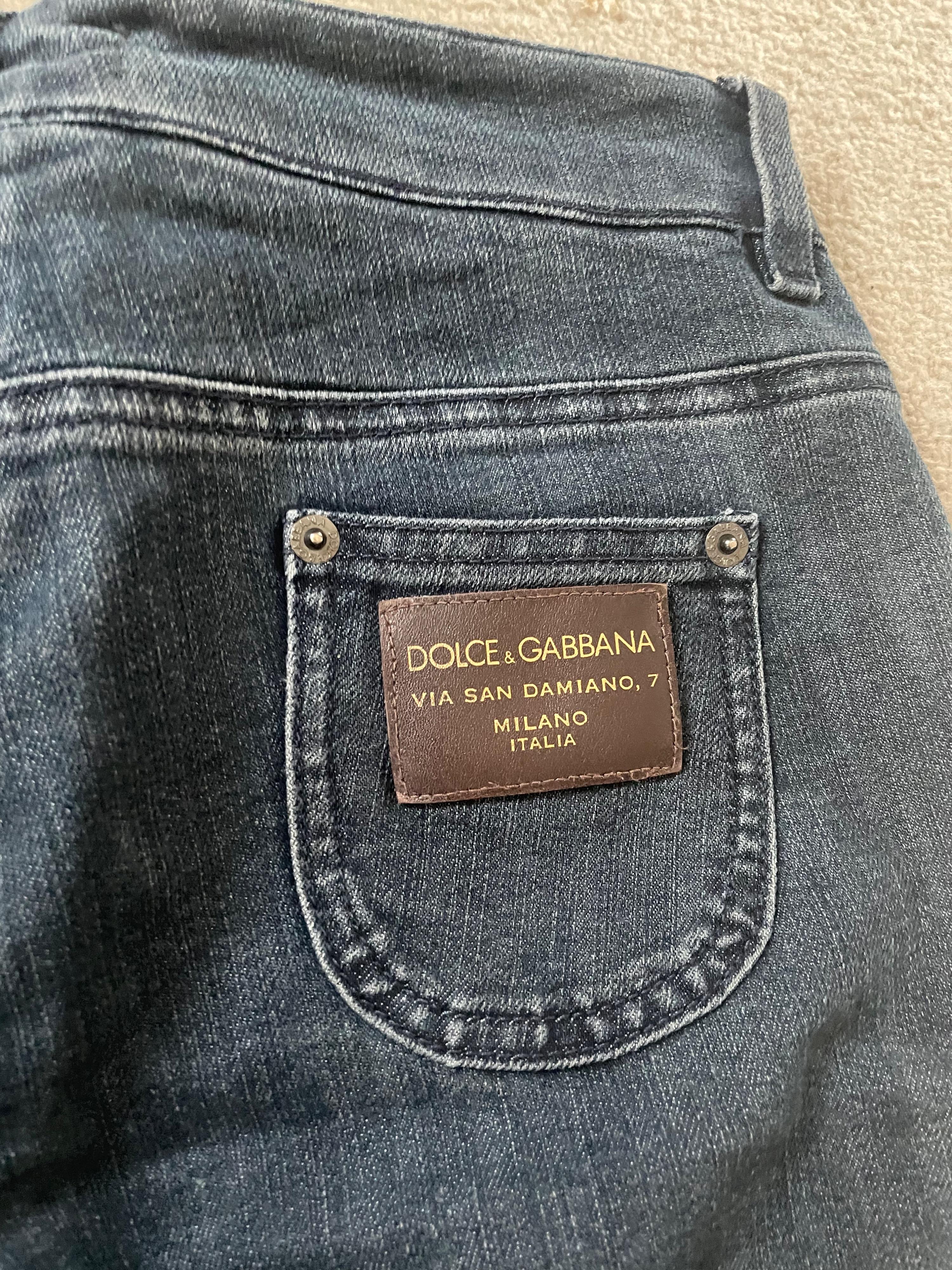 Indigo Denim Straight Fit Jeans