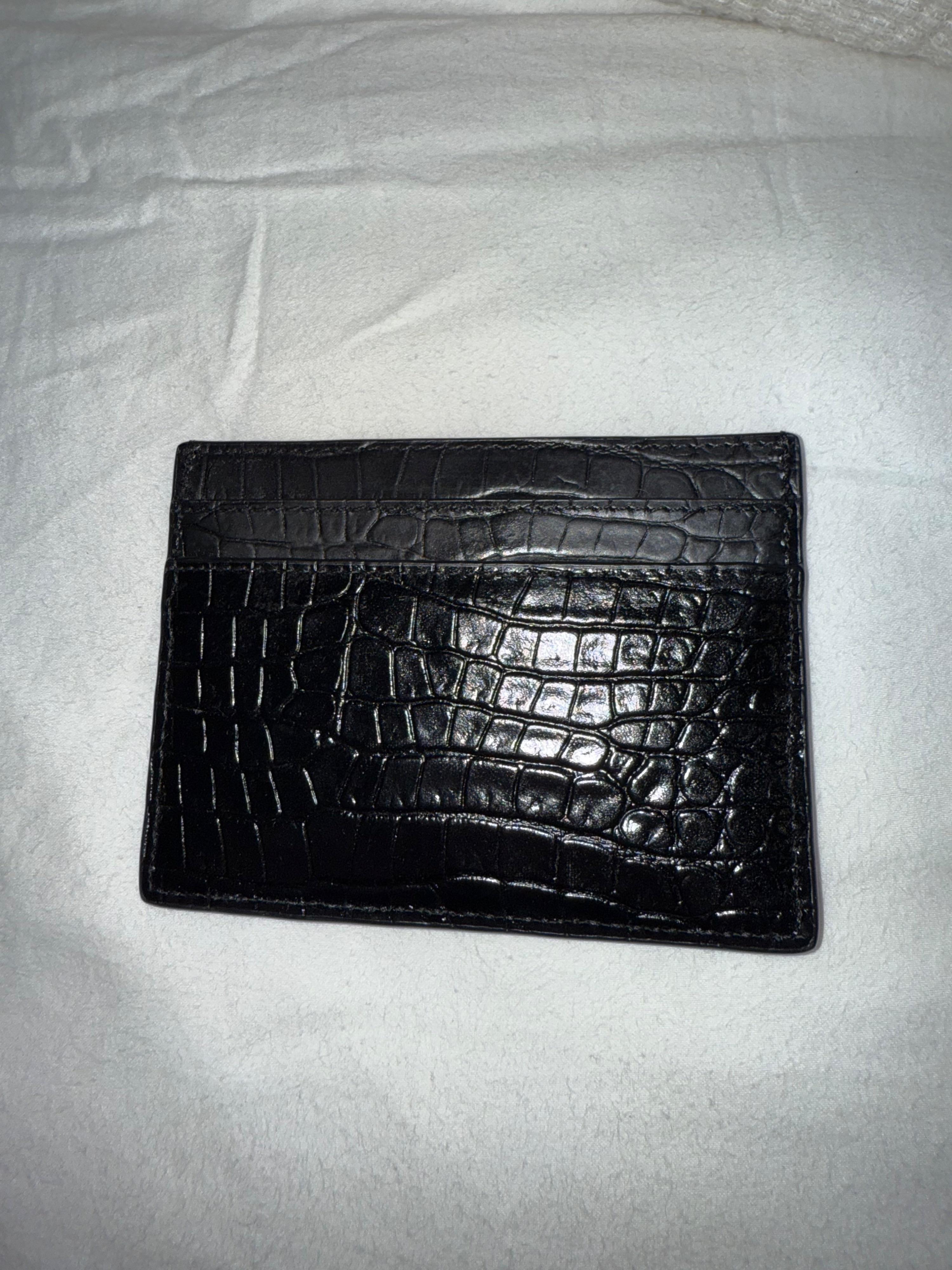 Saint Laurent Black Card Holder
