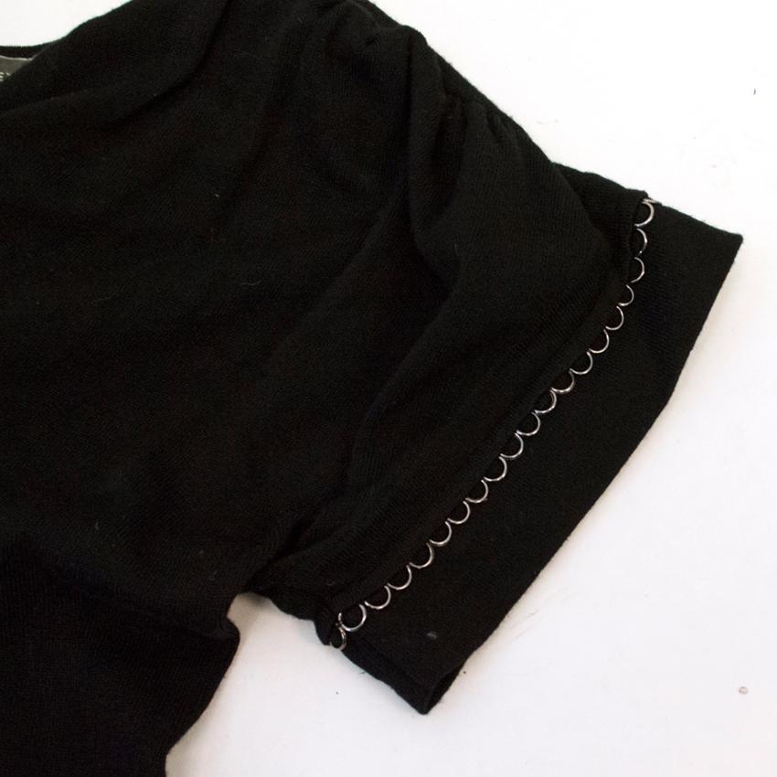 Mint Velvet Black Knitted Dress