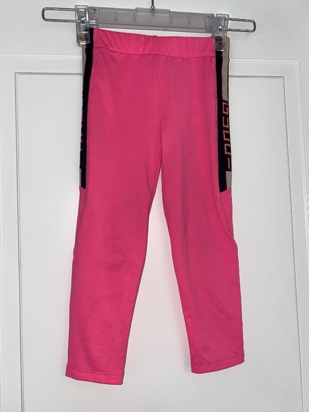 Gucci Kids 4Y Pink Technical Jersey Leggings