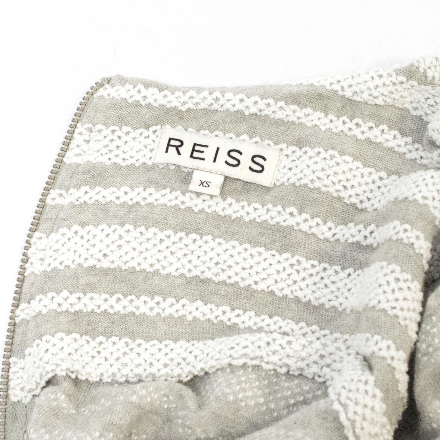 Reiss Grey striped t-shirt