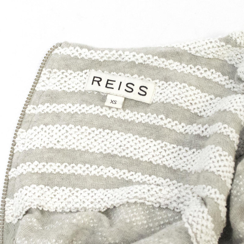 Reiss Grey striped t-shirt