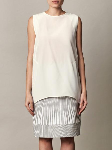 SPORTMAX Silk Sleeveless Blouse NEW