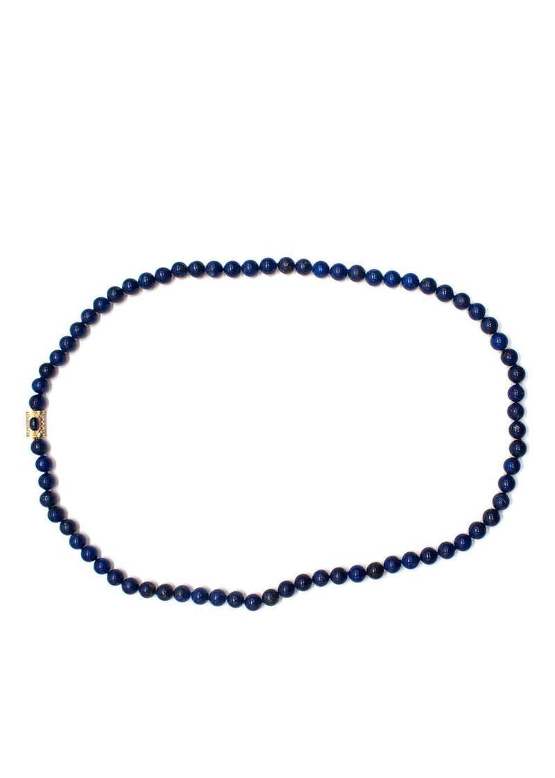 Bespoke Fine Quality Blue Agate Beaded Necklace