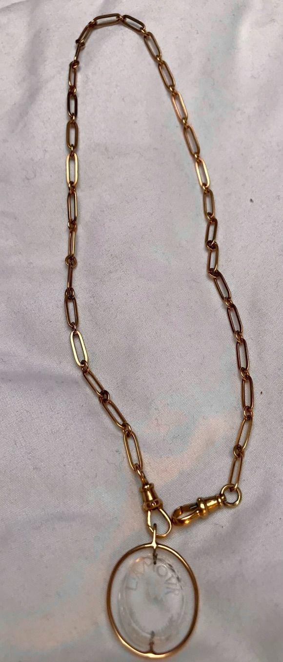 L'Amour N°2 Crystal Necklace