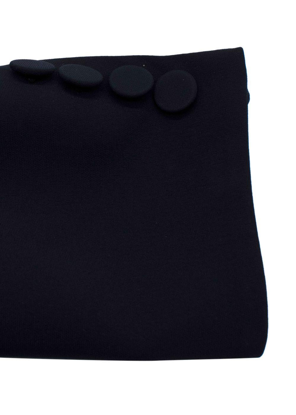 Marina Rinaldi Navy Cady Double Breasted Blazer