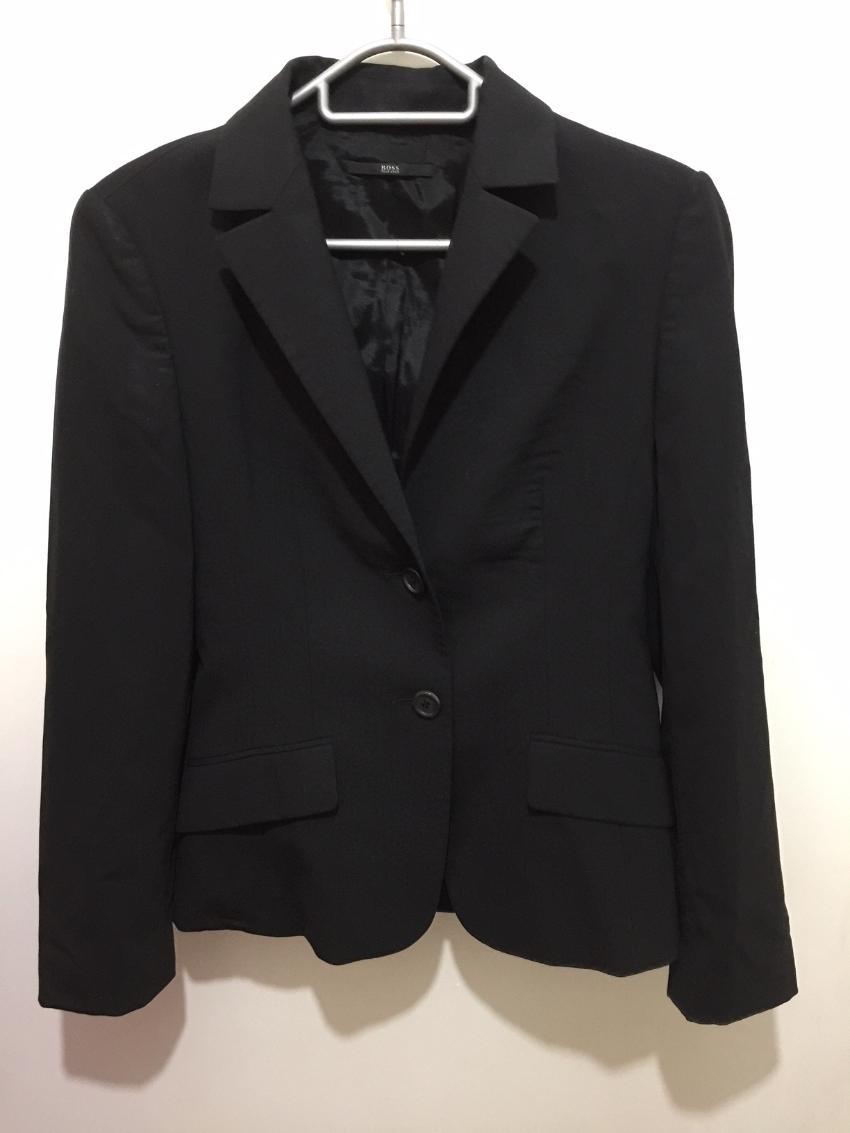 Hugo Boss black wool blend blazer