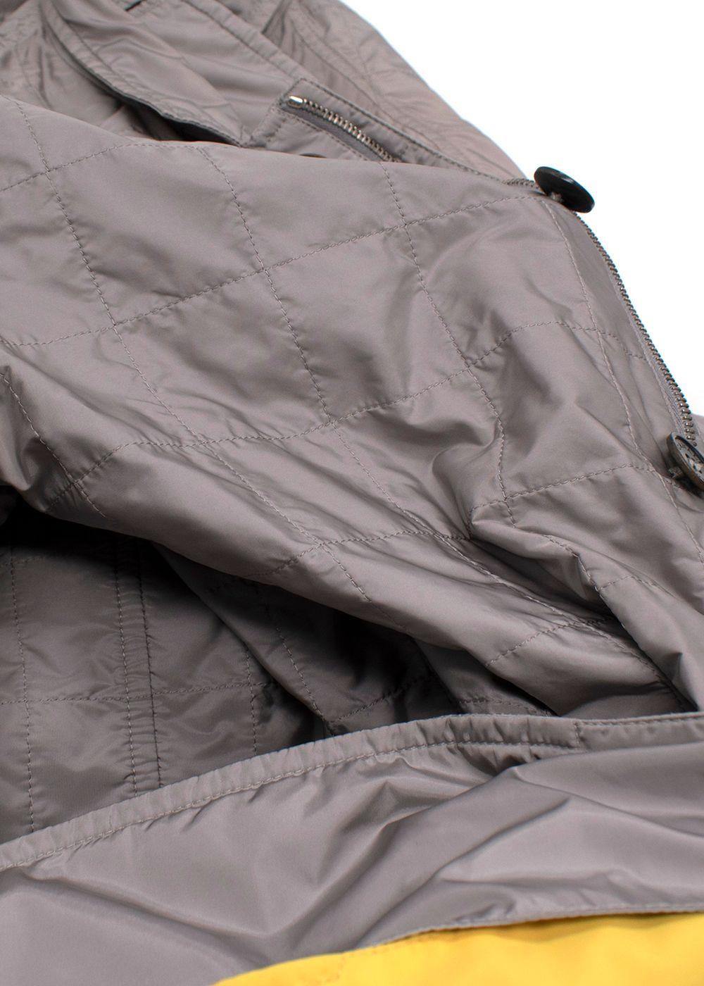 Canali Grey Quilted Jacket
