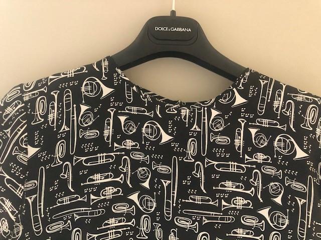 Dolce & Gabbana instrument print t-shirt