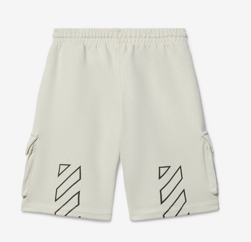 Off-White Boys Bookish Diag Sweat Shorts