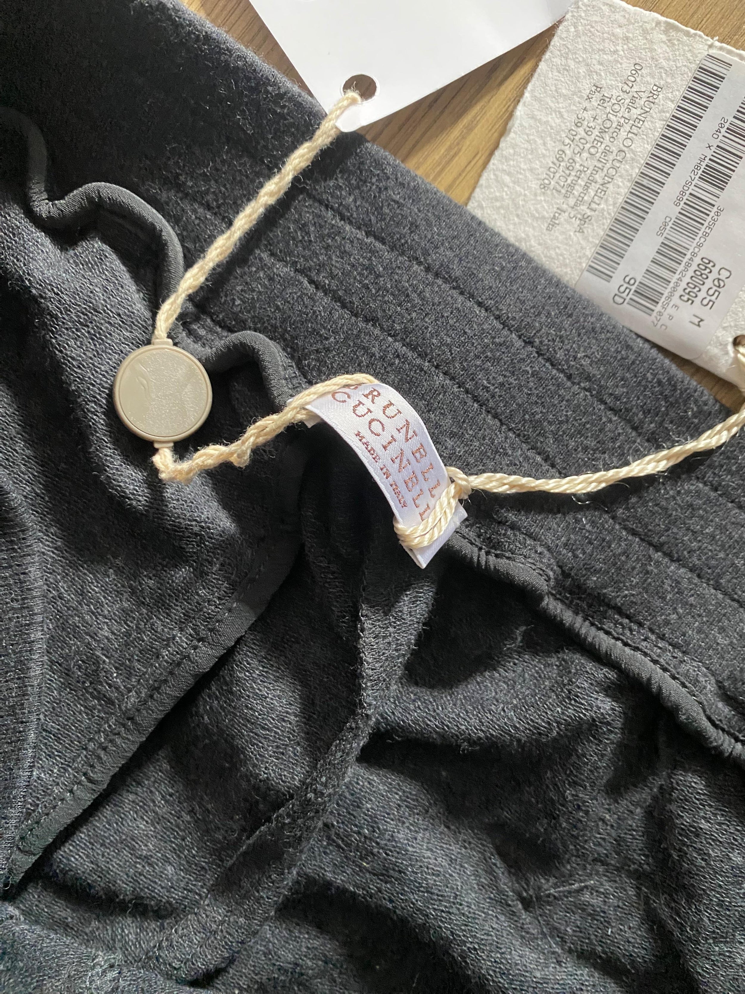 Brunello Cucinelli Black Jacket and Joggers Tracksuit