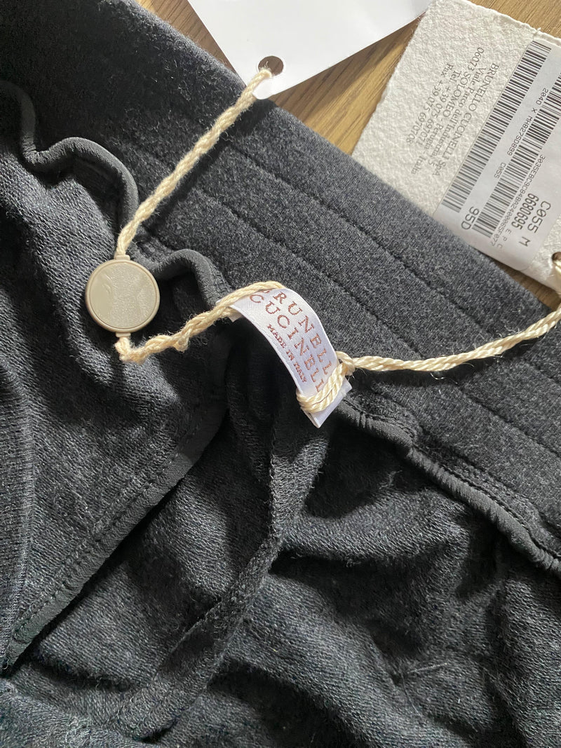 Brunello Cucinelli Black Jacket and Joggers Tracksuit