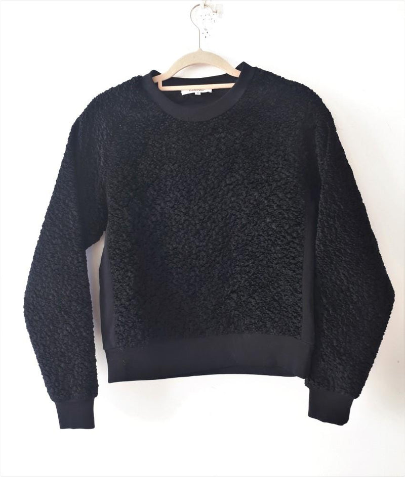 Carven Black Loop knit sweater