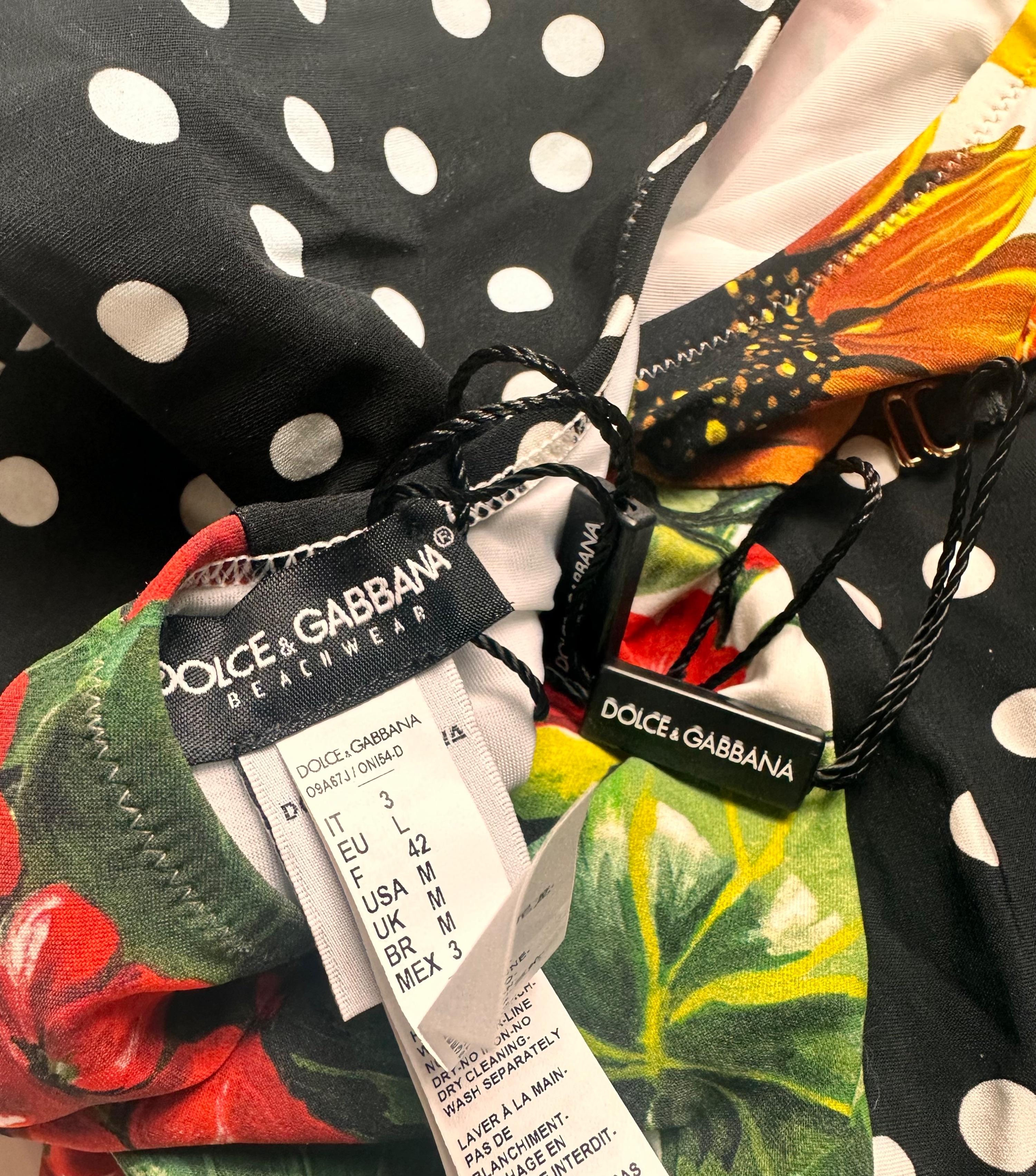 Sicily Floral Patchwork Swimsuit