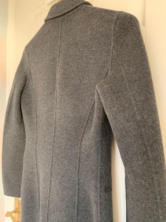 Joseph Grey Wool & Cashmere Coat