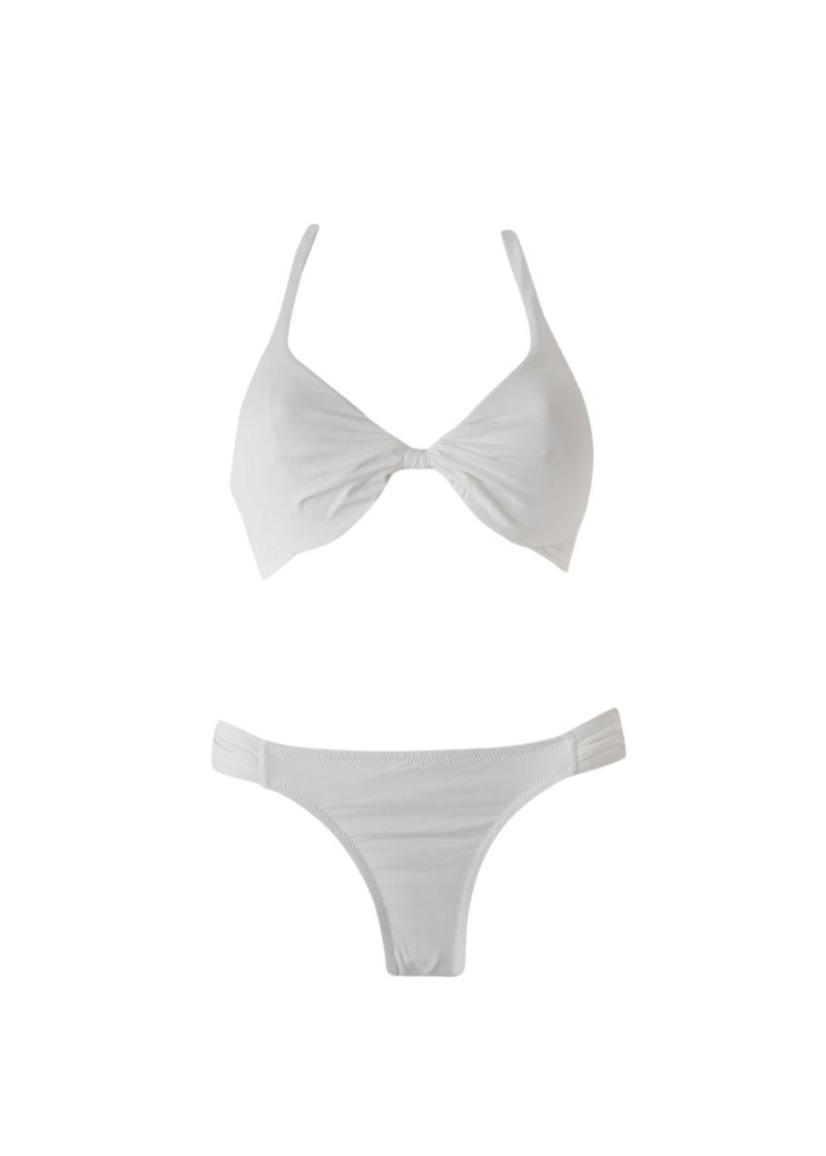 Melissa Odabash White Underwired Bikini Set
