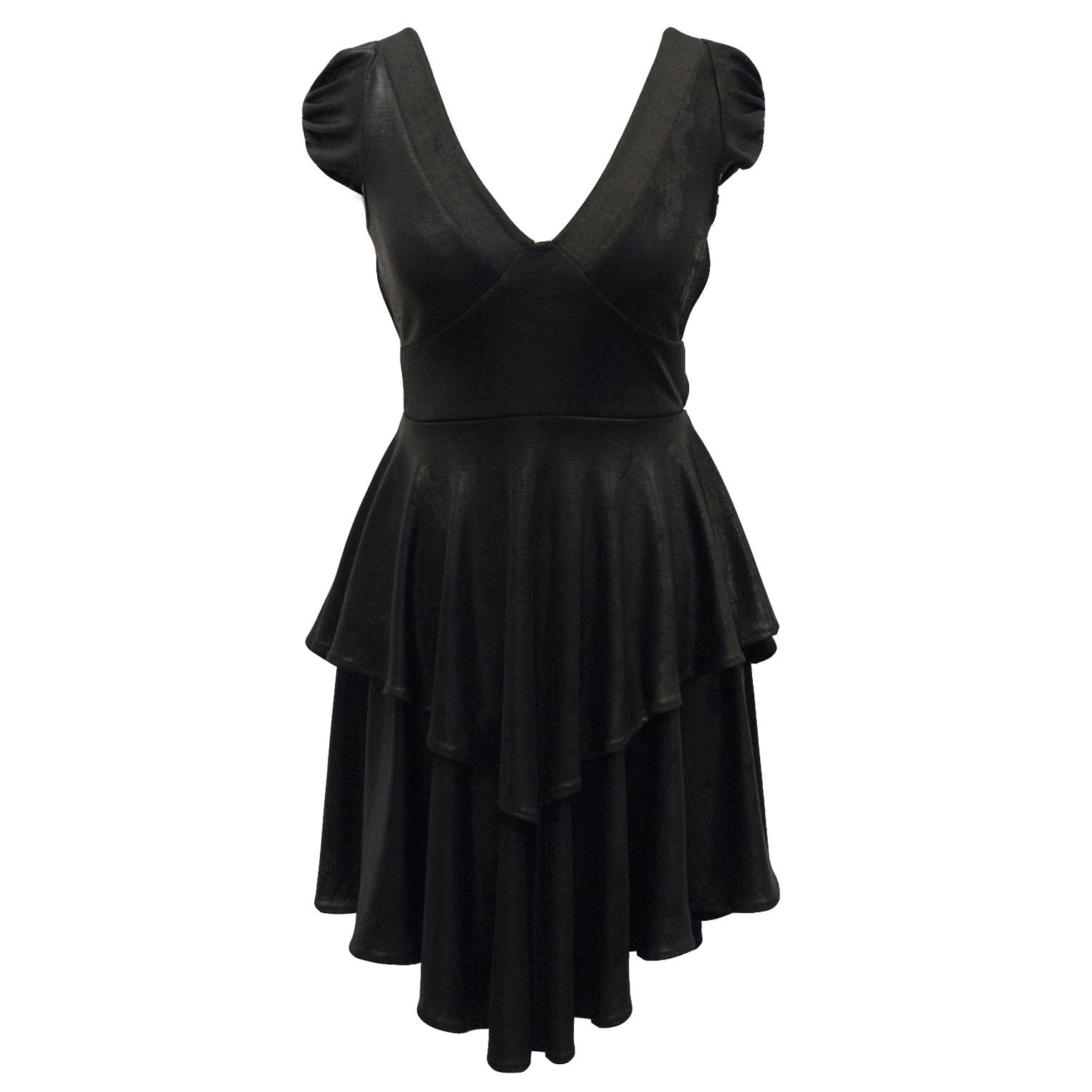 Jasmine Di Milo Black Halter Neck Dress