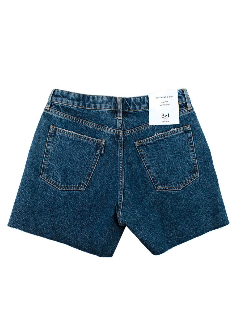 3x1 Denim Boyfriend Shorts