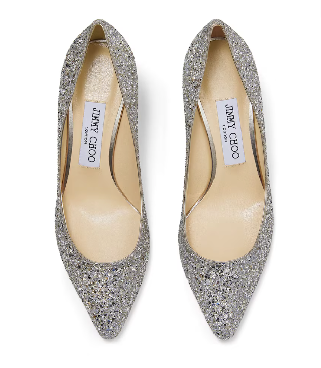 Jimmy Choo Romy 60 Glitter Pumps