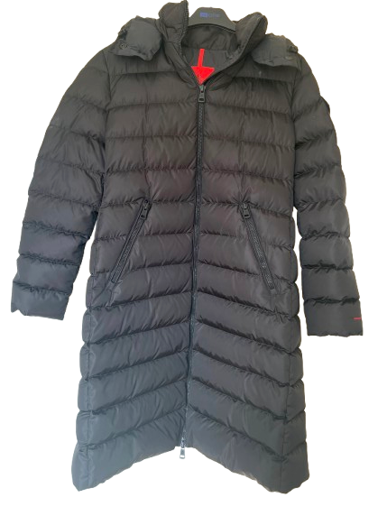 Moncler Black Long Coat