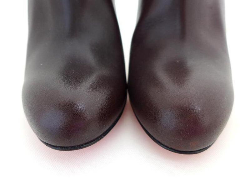 Christian Louboutin Brown Lastoto Leather Ankle Boots