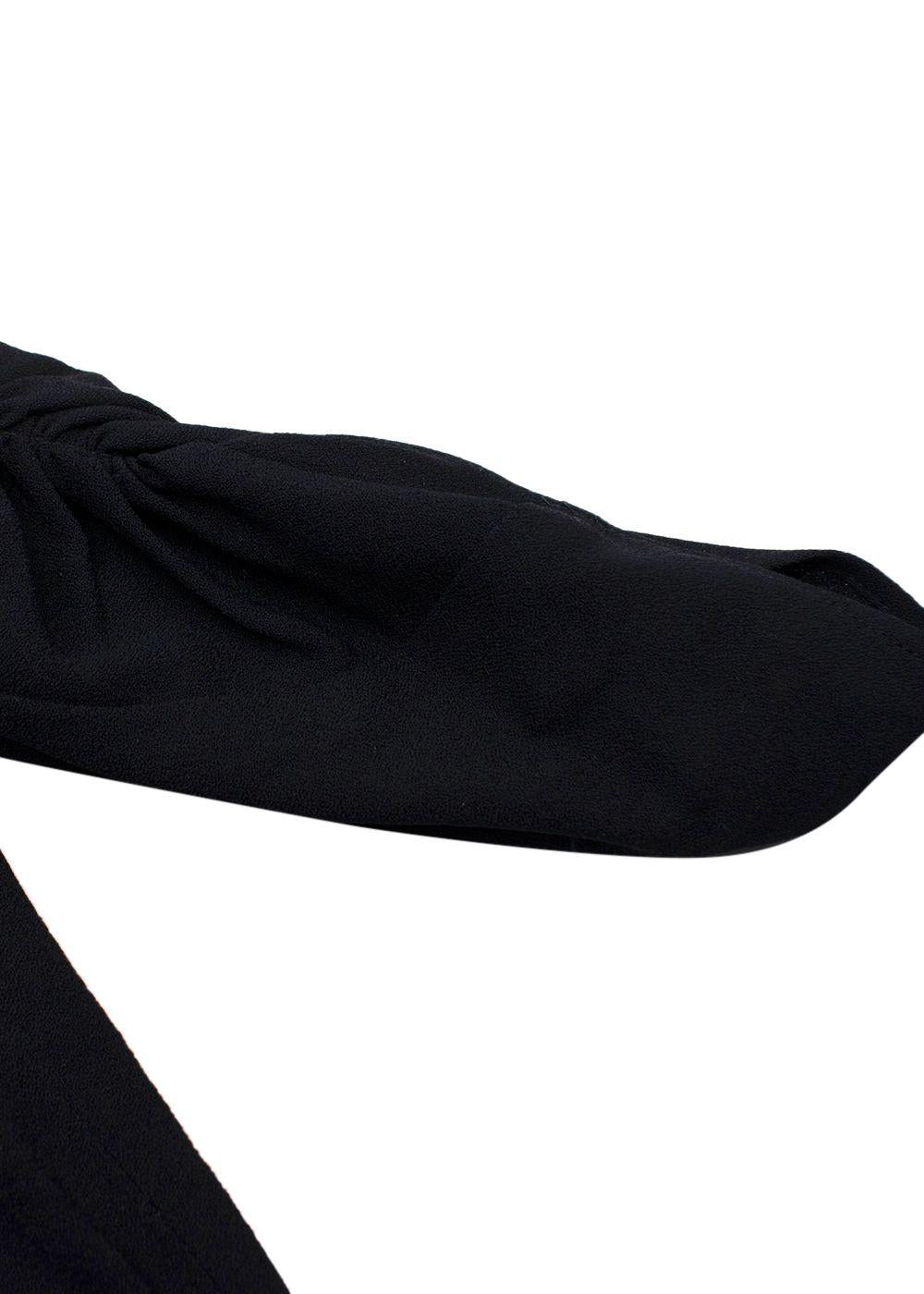 Stella McCartney Belted Black Jumpsuit