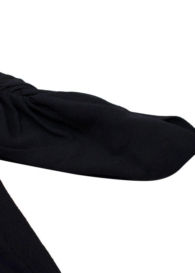Stella McCartney Belted Black Jumpsuit