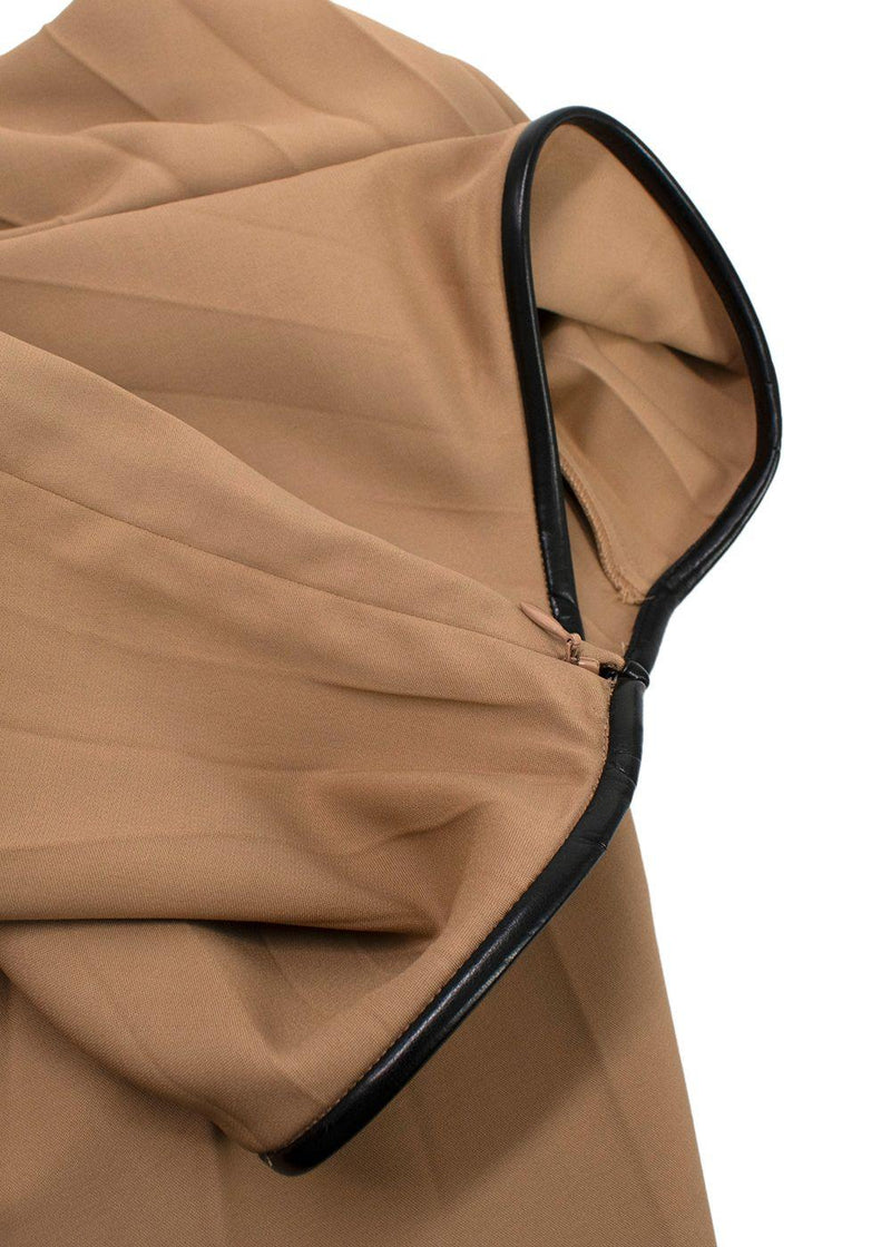 Peter Do High-rise Stretch-crêpe Midi Skirt