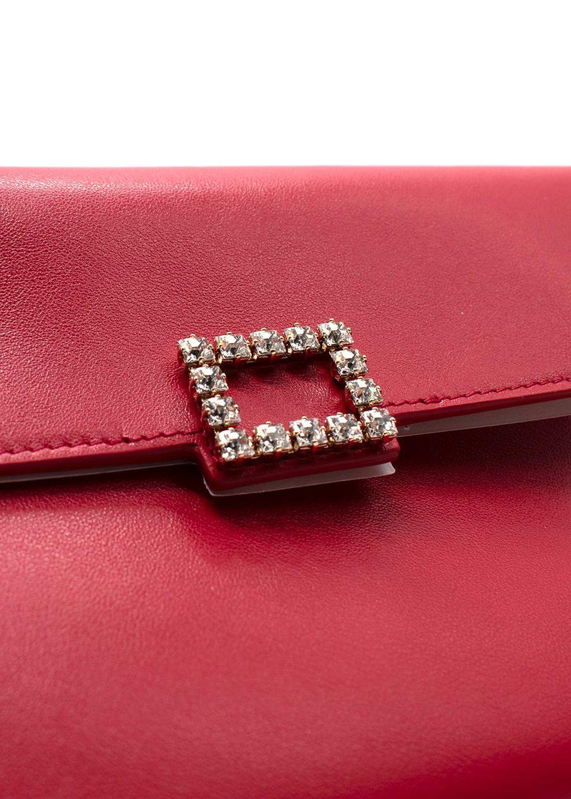Roger Vivier Red Envelope Clutch