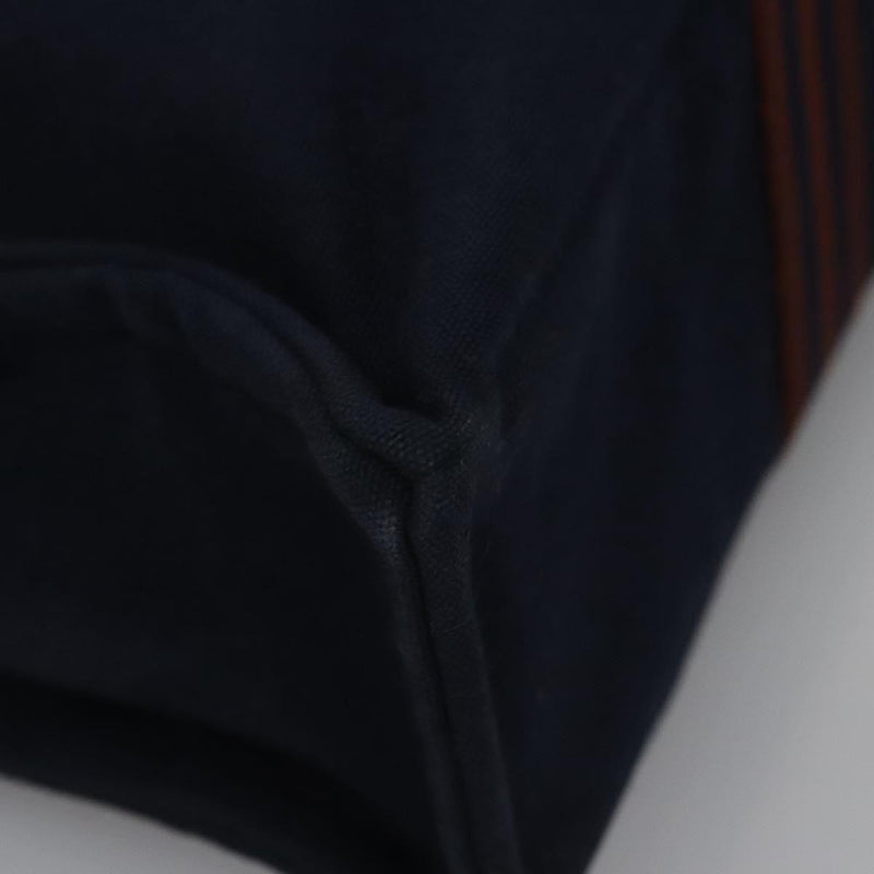 Hermès Blue Canvas Tote Bag